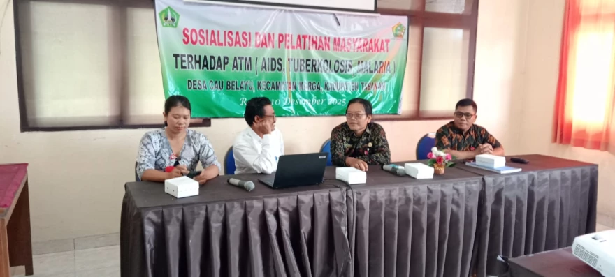 Sosialisasi dan Pelatihan Masyarakat Terhadap ATM (AIDS, Tuberkolosis dan Malaria)